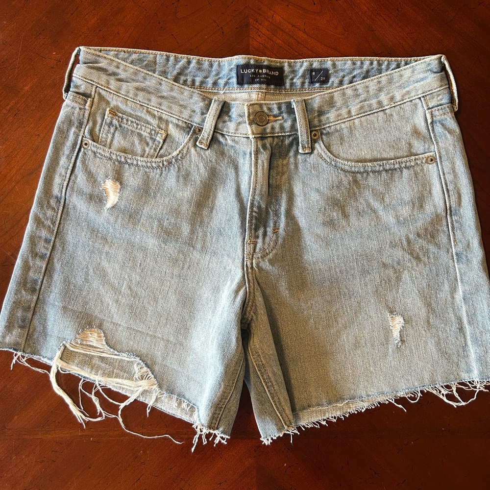 Lucky Brand Light Blue Jean Shorts
